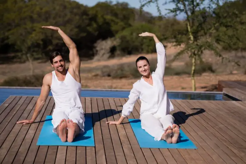 Benefits of yoga poses for two people