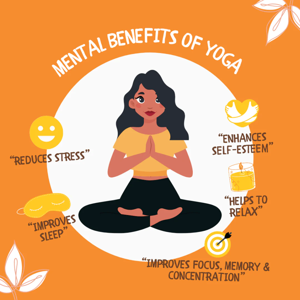 Mental benefits of yoga health: Yoga for Mindfulness