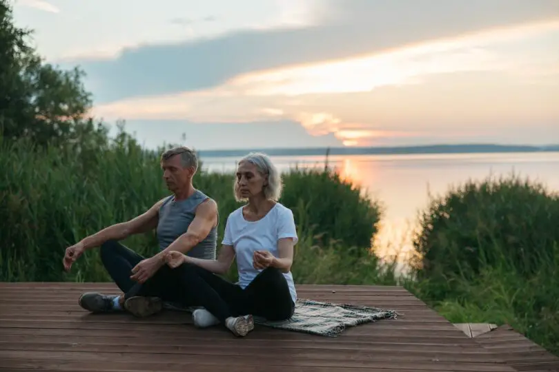 easy yoga for elderly senior citizens