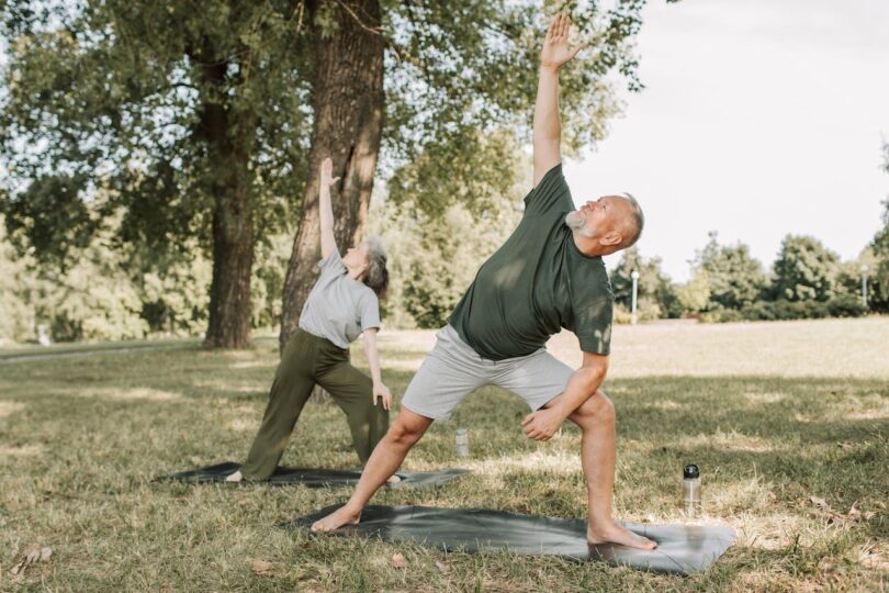 free 28 day chair yoga for seniors chart