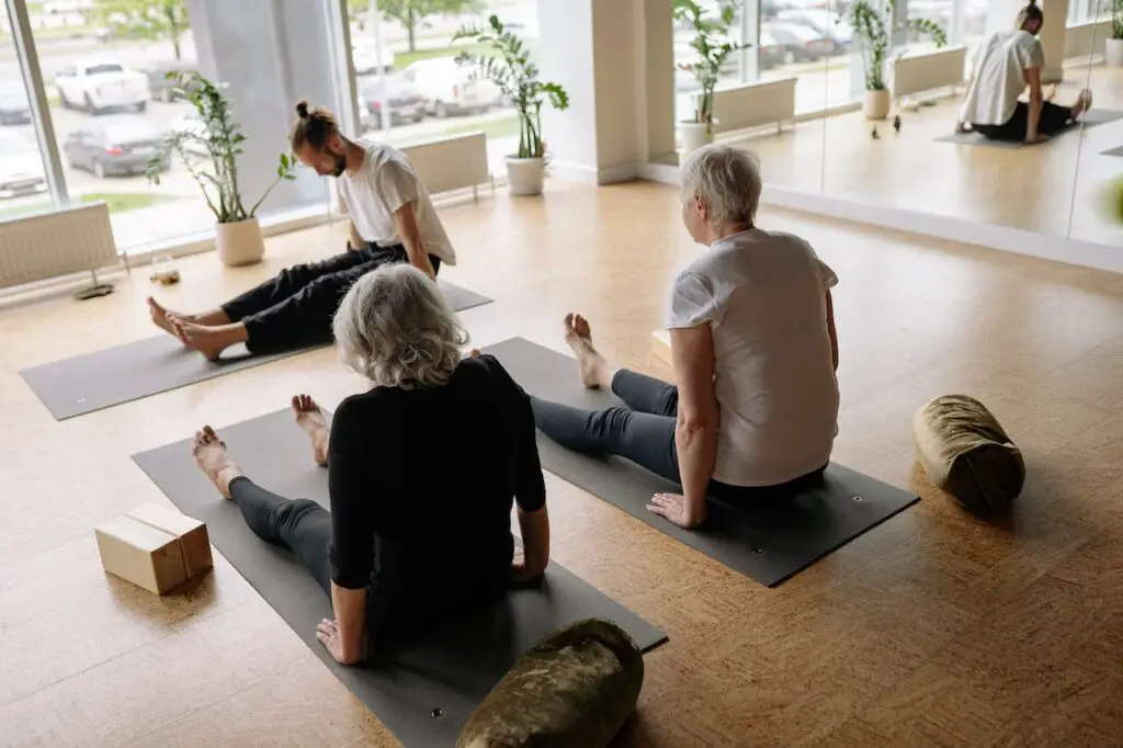 chair yoga exercises