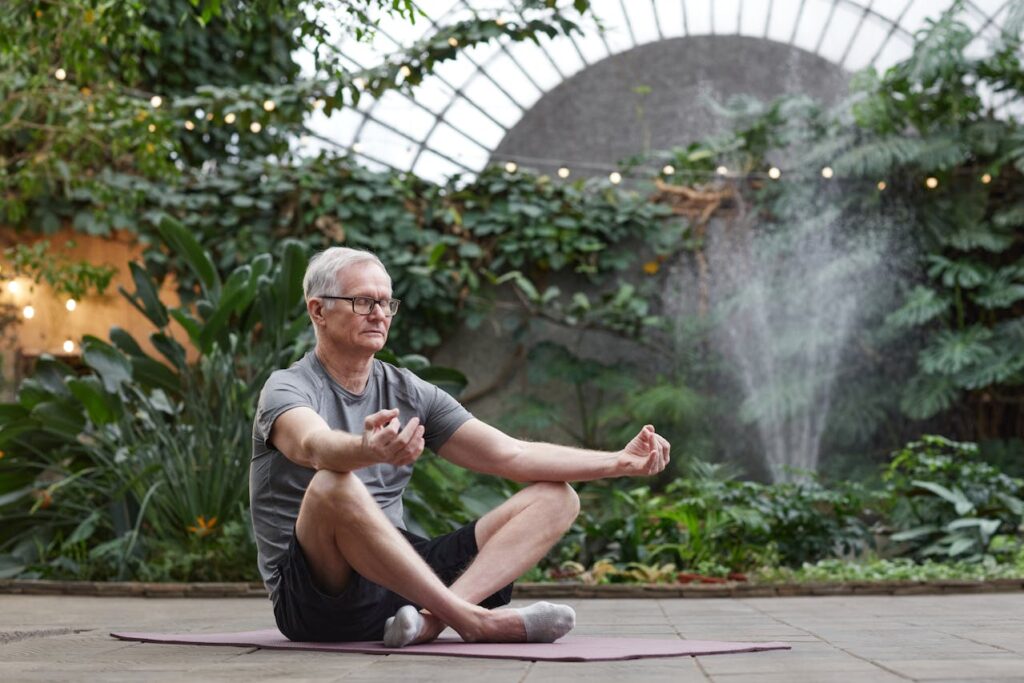 chair yoga for seniors over 60