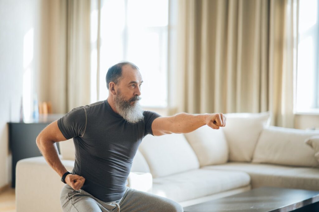 Chair Yoga for Seniors to Lose Weight