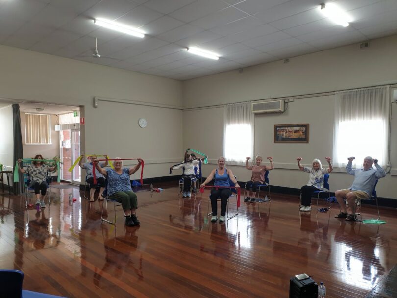 wickliffe senior center chair yoga