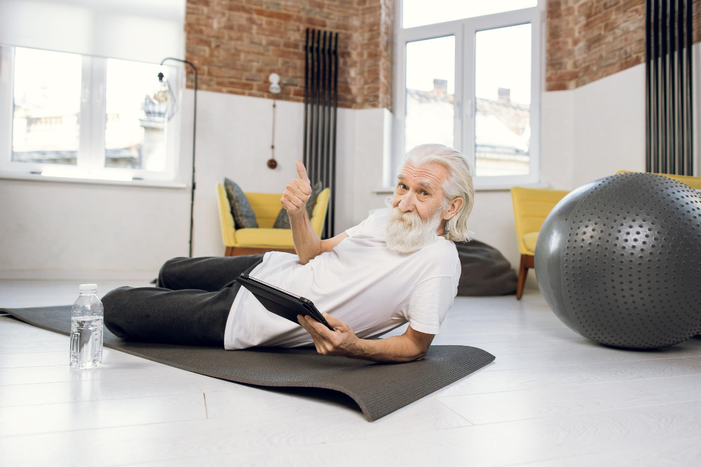 book chair yoga for seniors