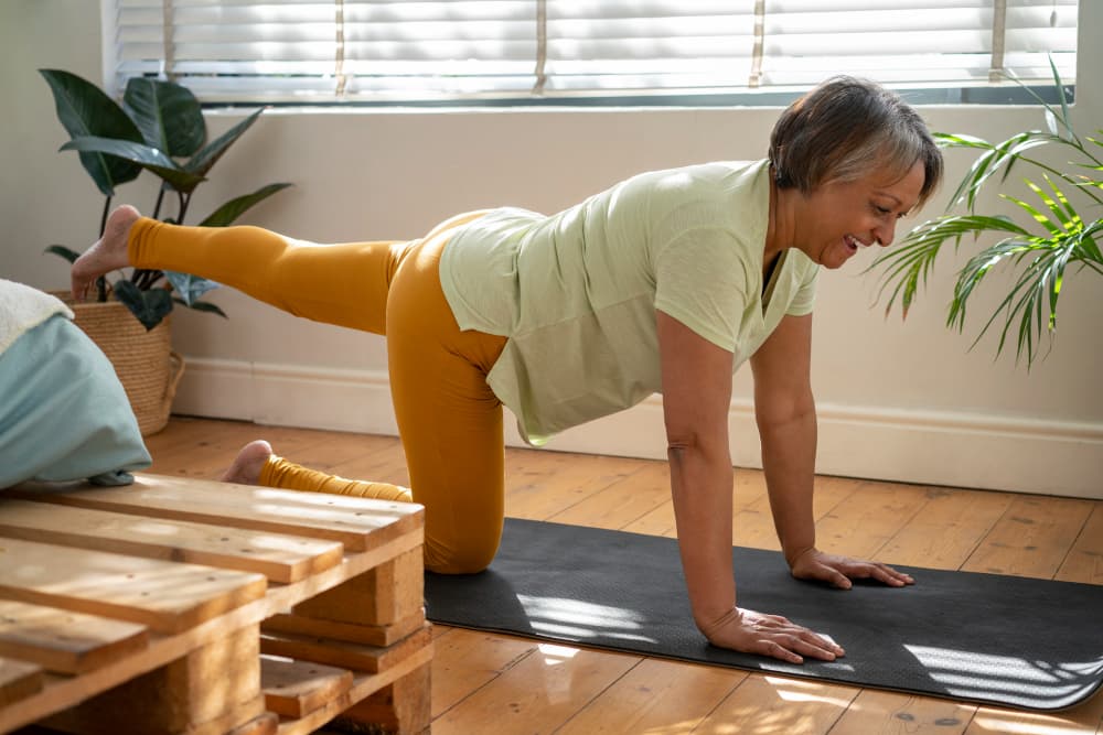 What is the 28 day chair yoga challenge