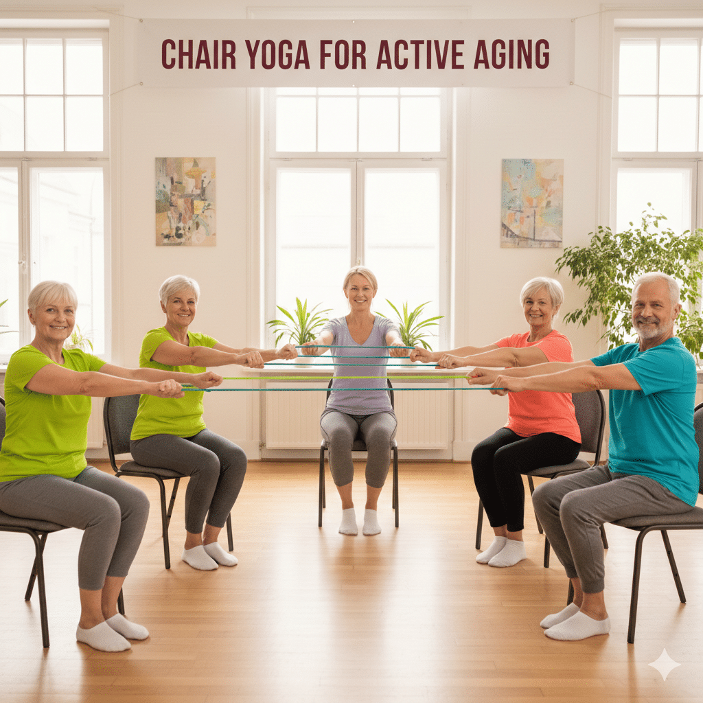 Free Chair Yoga for Seniors: Gentle 10–30 Min Routines Anyone Can Do